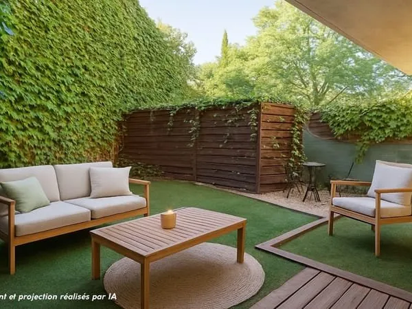 EXCLUSIVITÉ - Le Tholonet, aux portes d'Aix-en-Provence - T3 65m² en RDJ