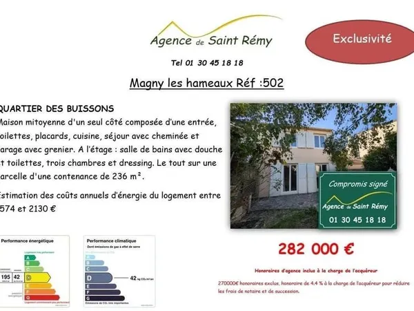 Maison 5 pièces 88 m²