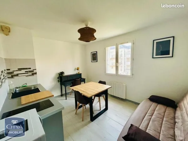 Studio 1 pièce 17 m²