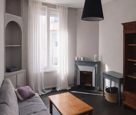 F2 meublé rénové 51 m² - Proche gare Châteaucreux - 510 CC