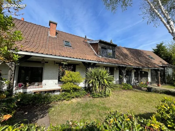 Leers proximité centre-ville fermette individuelle sans travaux