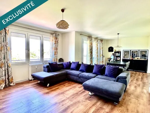 Thionville - appartement F6 - 4 chambres, cave et grenier