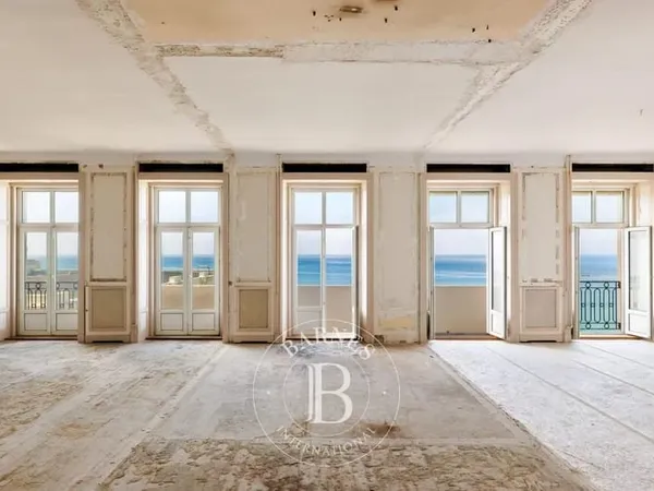 BIARRITZ - RARE PLATEAU 1er RANG VUE MER