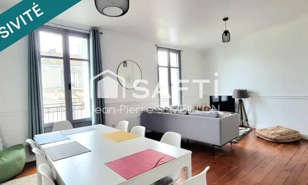 Magnifique appartement T3 80 m² lumineux
