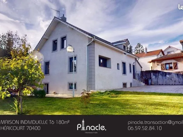 Maison 6 pièces 180 m²
