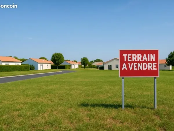 Terrain 970 m² Auros