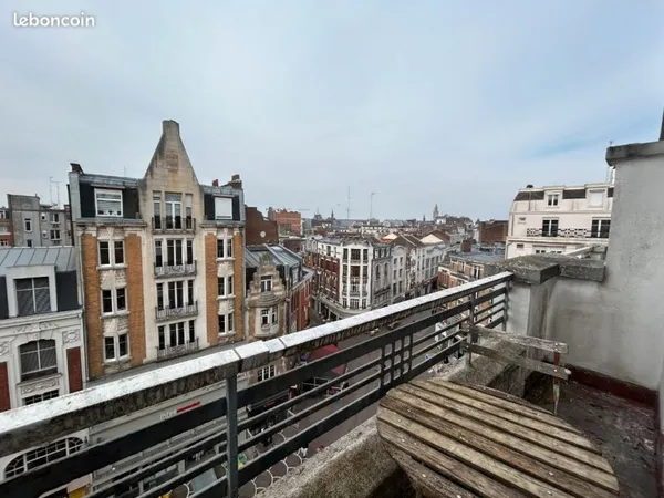 Lille Centre : Appt Lumineux de 43m2 avec balcon