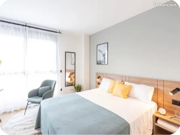 Joli Studio de charme 19m2 centre d'Asnieres