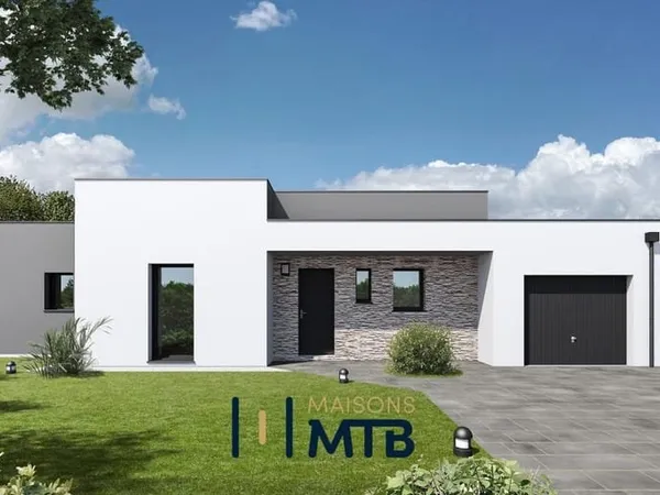 Maison neuve à construire à Camors paradis de la nature