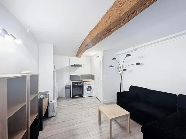 Studio meublé au rez-de-chaussée Brue-Auriac 19,46m2