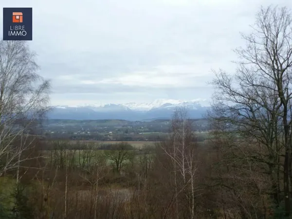 EXCLUSIVITÉ SERRES MORLAAS, Terrain de 669 m² avec vue Pyrénées