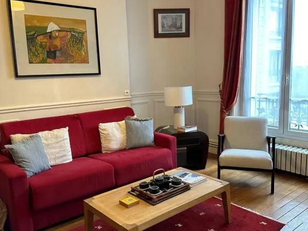 4 Pieces/2 Chambres Meuble Boulevard de Grenelle