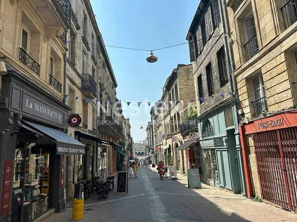 Cession de Bail rue des Remparts à Bordeaux