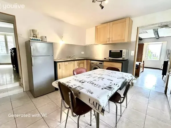 Maison de village avec 2 appartements -Petite Vue mer et montagne