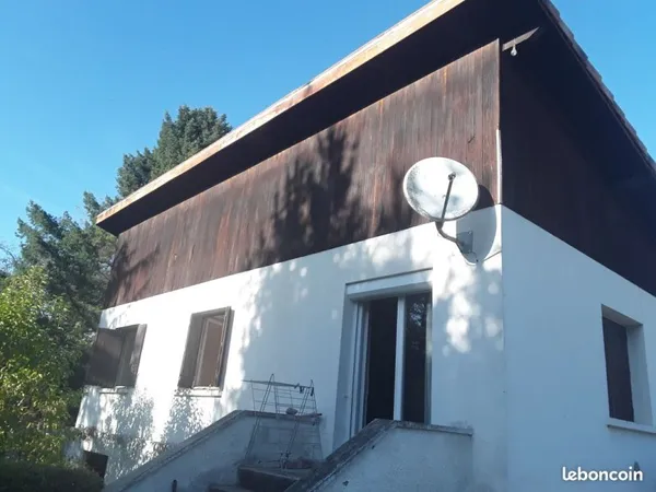 Maison 140 m2 habitables dans joli cadre champêtre, jardin, grand garage