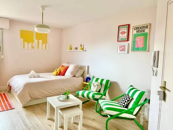 Studio 1 pièce 29 m²