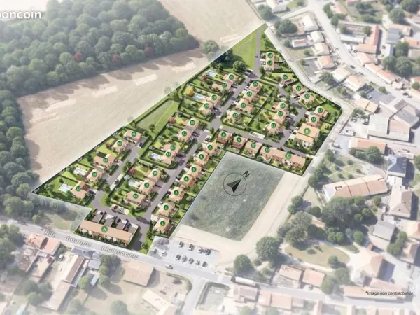 Terrain 310 m² Avrille