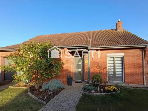 Maison individuelle semi-plain-pied 110 m² - Secteur résidentiel calme proche Valenciennes & Belgiqu