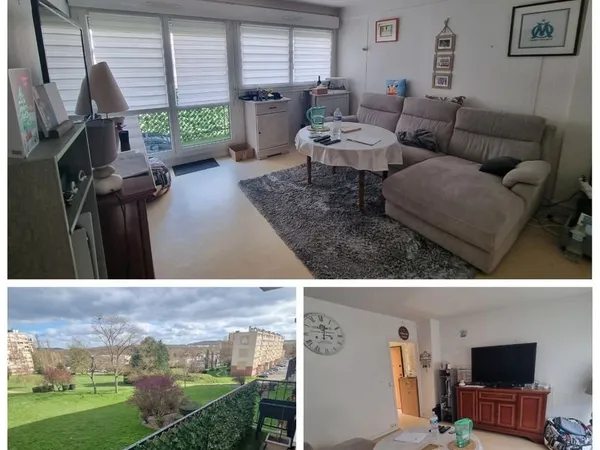 T3 lumineux 58 m2 + balcon + parking - 10 min Gare