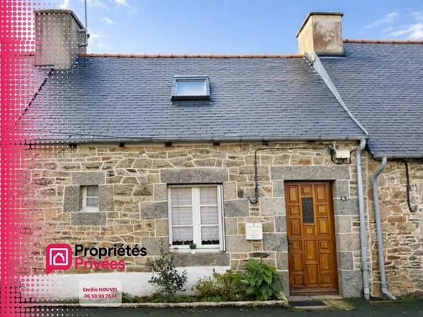 Maison à rénover avec cour , Opportunité investissement à Pleumeur-Gautier