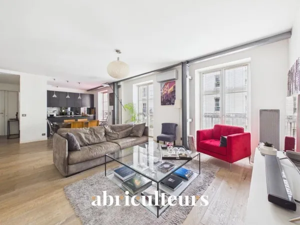 Appartement 4 pièces - 100 m² - Terrasse - Paris 1er, Rue des Bourdonnais