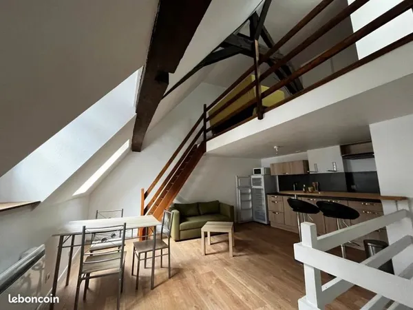 Triplex 2 pièces 49 m²