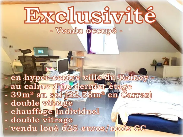 Appartement 1 pièce 22 m²