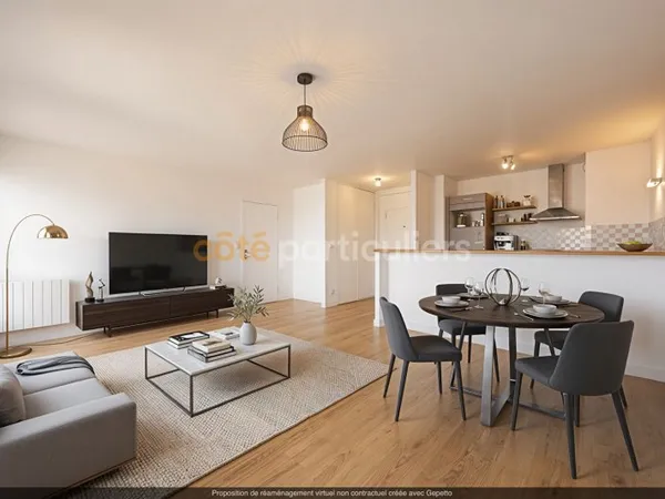NANTES SAINTE THÉRÈSE -- T2 RENTABLE 6% -- AUCUN TRAVAUX -- PARKING