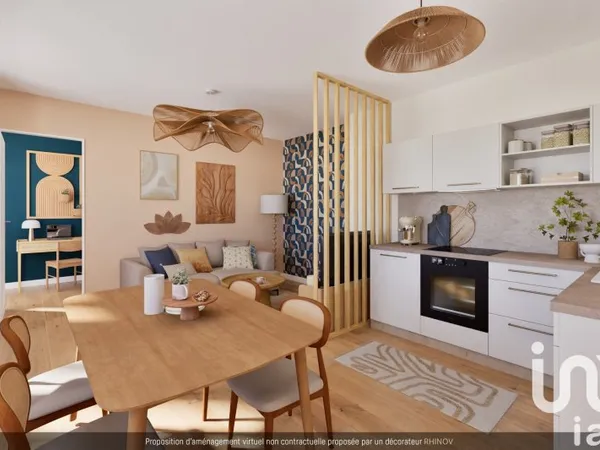 Appartement 2 pièces 35 m²