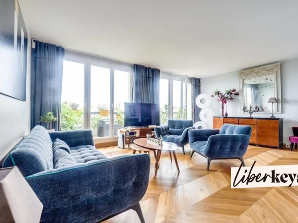 Vends appartement bourgeois - 75.62m² - 3 pièces, 2 chambres - Paris