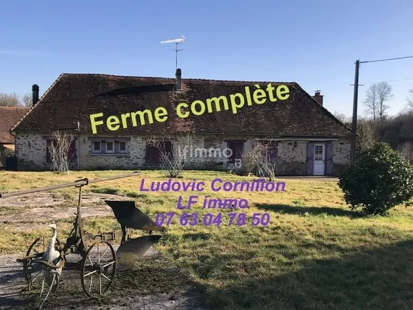 Ferme de 52 ha, maison et bâtiments