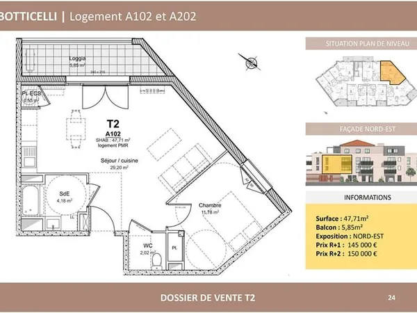 Appartement T2 | ALBI Stadium