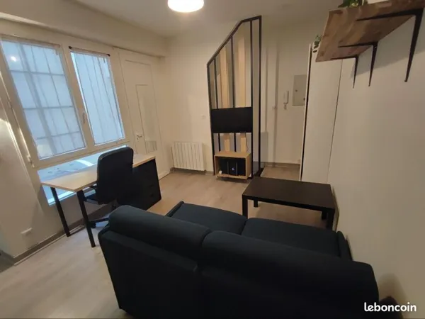 T1 bis meublé 29m² St-Nicolas/Victoire