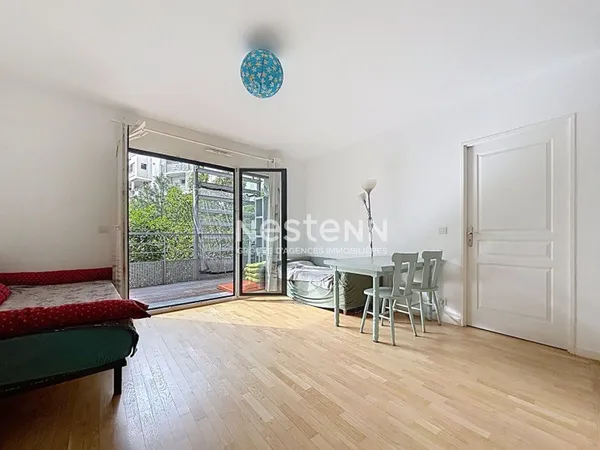 ISSY LES MOULINEAUX - QUARTIER FORT D'ISSY - Vente d'un appartement 2 pièces avec balcon