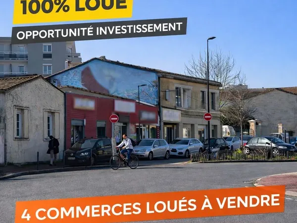 Murs locaux commerciaux 100 % loués - Talence