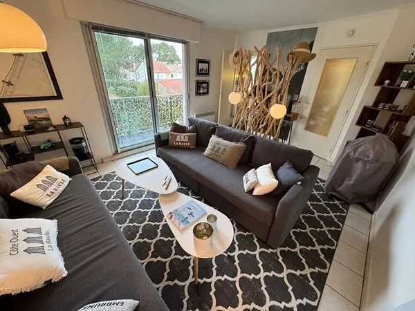 Studio de 27,75m² à La Baule Centre, proche plage & marché, à côté de l'Avenue de Gaulle