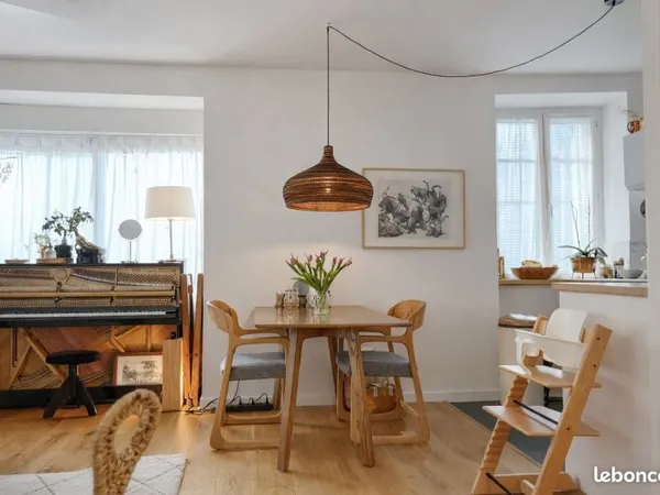 Canclaux Mellinet - T3 58 m² rénové plein sud - esprit maison - sans charges