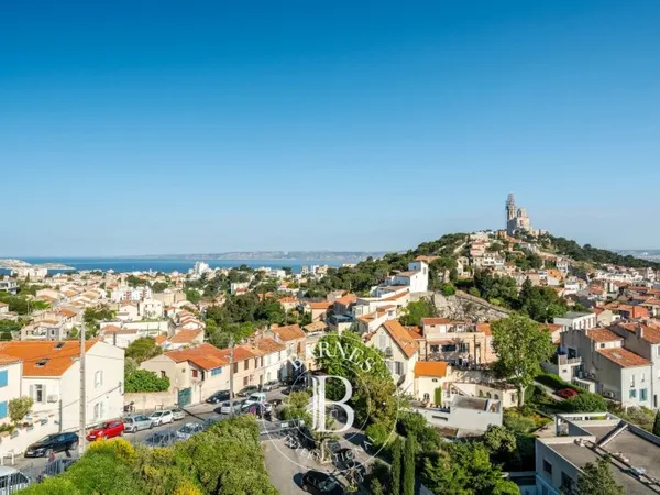LOCATION VIDE - 13008 - PENTHOUSE VUE MER ET NOTRE-DAME DE LA GARDE - TERRASSE - GARAGE.