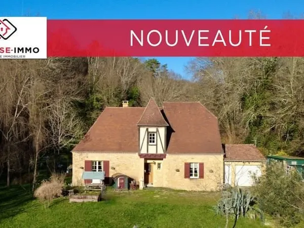 Maison de charme avec étang