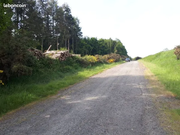 Terrain lande agricole 1641 m²
