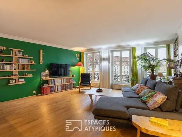 Elégant appartement avec sa vue historique au coeur de la Boucle