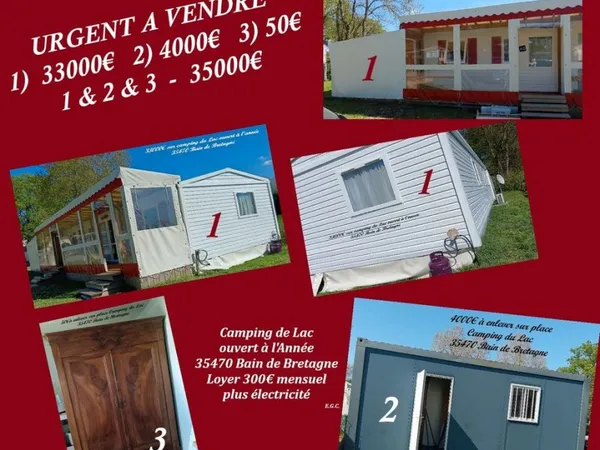 A vendre mobil home