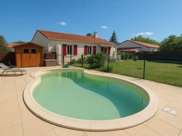 Maison 154 m² avec piscine à La Génétouze