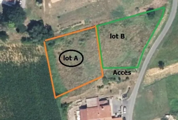 Terrain 1377 m²