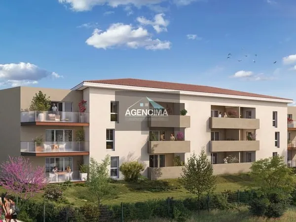 Bel appartement T2 avec balcon dans nouvelle résidence