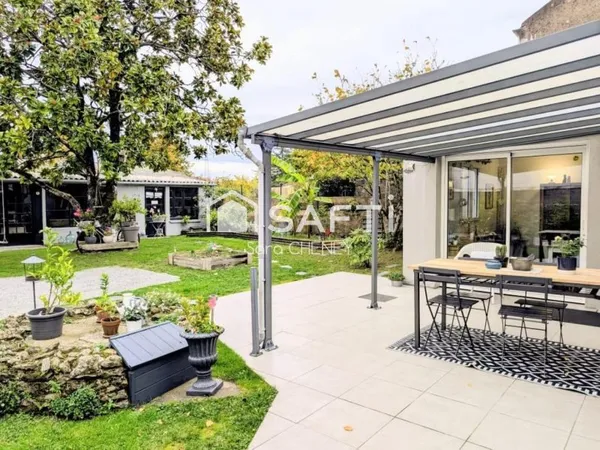 Maison 3 chambres avec jardin et dépendances