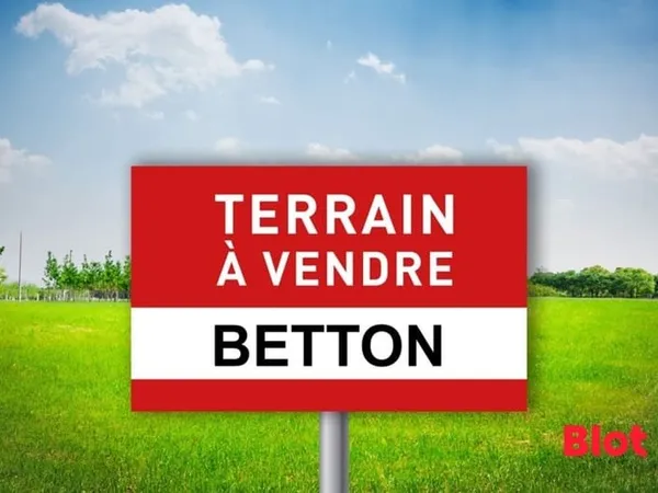 A VENDRE PAR BLOT IMMOBILIER - Terrain de 406m² à BETTON