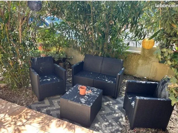 Maison plain-pied 2 chambres terrasse,garage, le boulou 239000