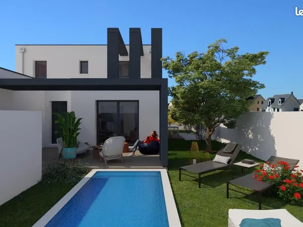 Villa moderne 107 M2 +garage et piscine