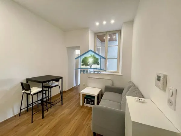 STRASBOURG Krutenau - F2 Meublé - 22.52m² - Terrasse - Cave
